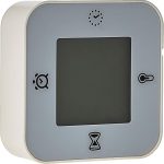 Klockis Clock/Thermometer/Alarm/Timer, White