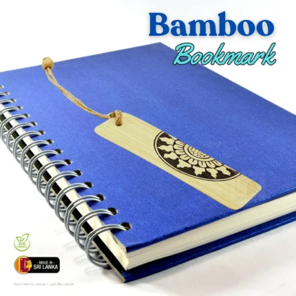 Mandala Bamboo Bookmark