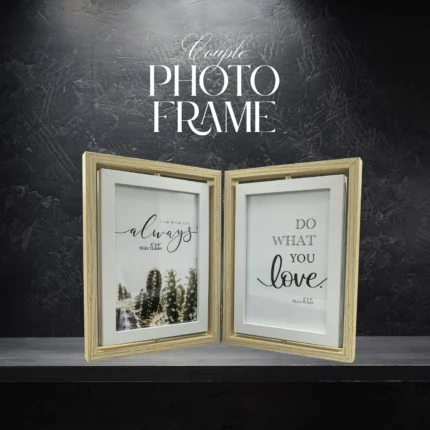 Double Side Photo Frame for Couples