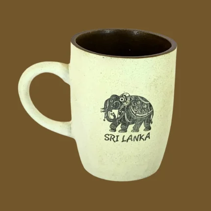 Ceramic Mug - Sri Lanka Elephant Design