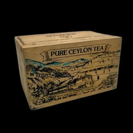 Vintage Wooden Tea Box (without screen print)